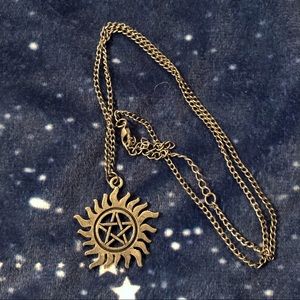 Supernatural Pentagram Pentacle Necklace